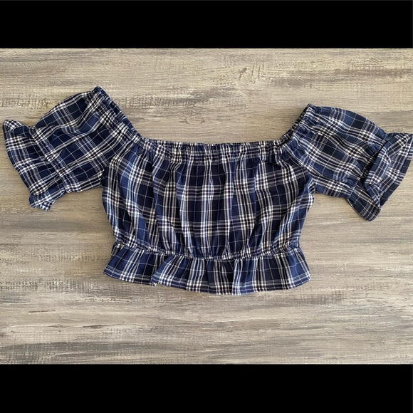 Plaid crop top - Picture 1 of 2